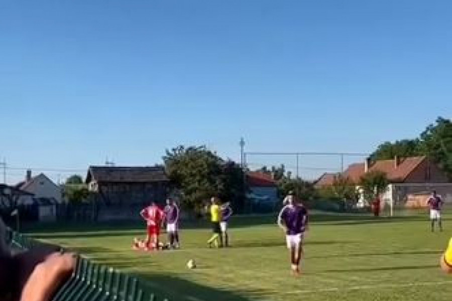 NEŠTO NAJLEPŠE ŠTO SE MOŽE VIDETI NA NIŽELIGAŠKIM TERENIMA: Fudbalska priča za anale! (VIDEO)