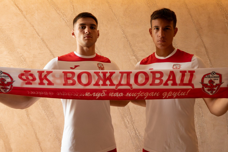 VOŽDOVAC NASTAVLJA SERIJU POJAČANJA: Sretenović i Marić - vezni vetar promena!