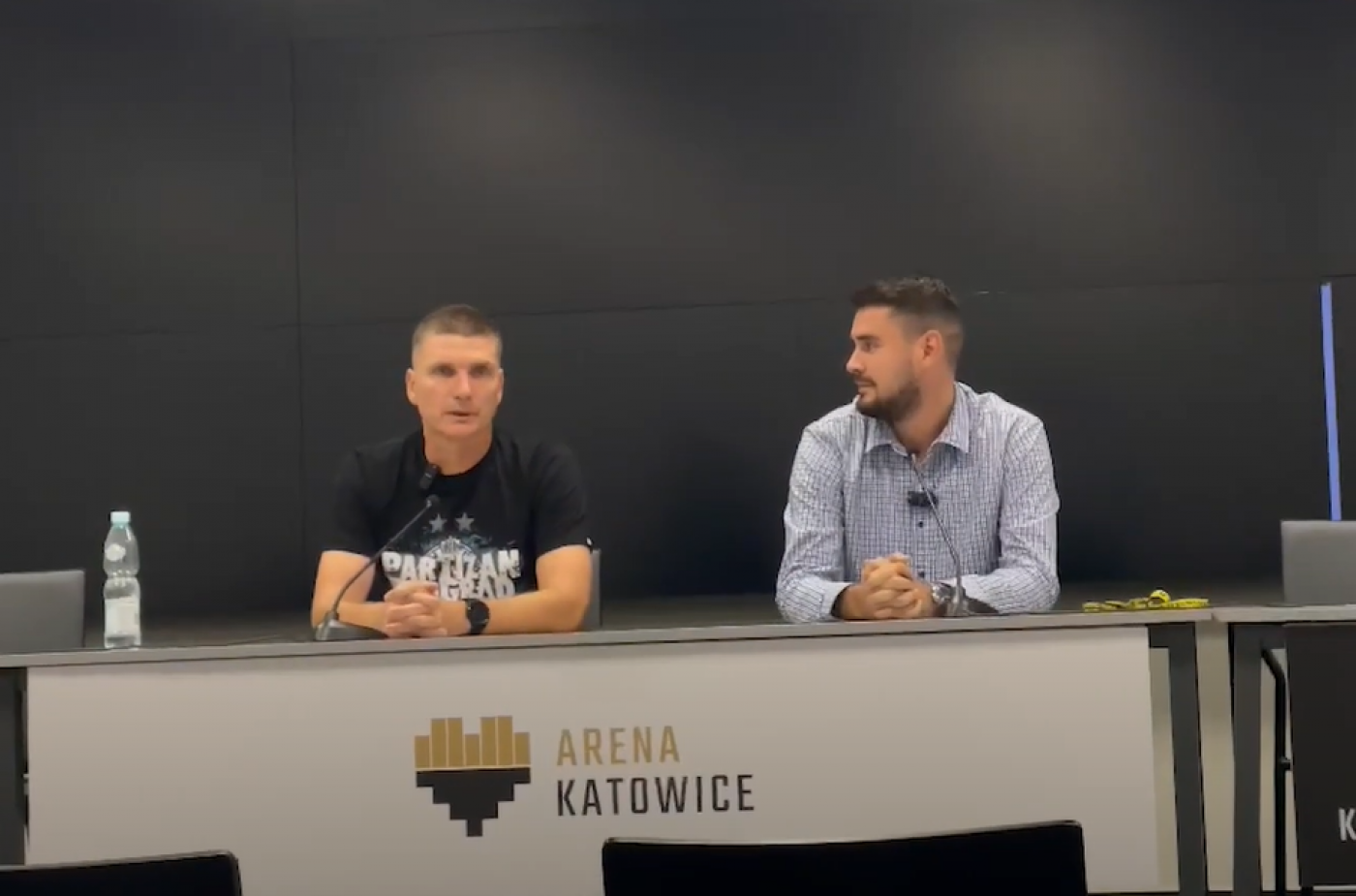 Pres konferencija FK Partizan - Srđan Blagojević posle podviga protiv Oleksandrije
