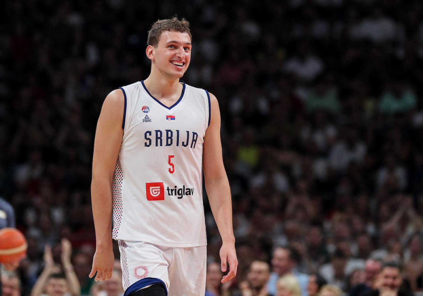 Nikola Jović posle prvog treninga u Rigi