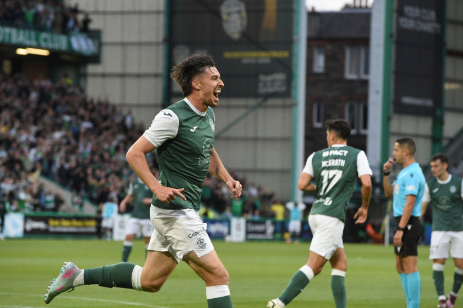PARTIZAN DA SE PAZI: Hibernijan RASTAVIO rivala na DELOVE - i Škoti imaju mladog golgetera!