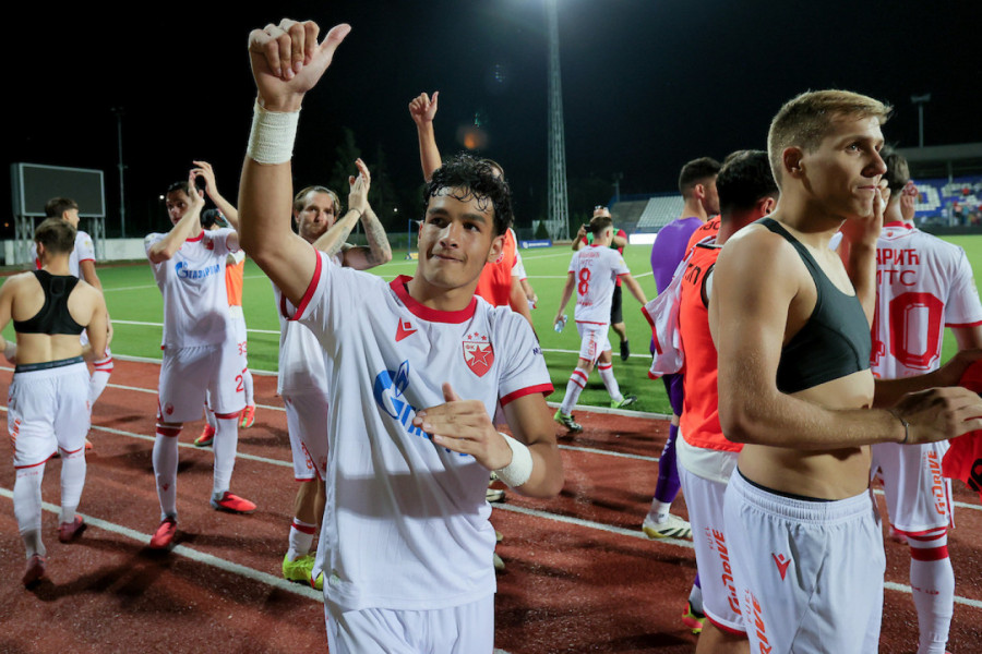 NI TEŠKA POVREDA GA NIJE OMELA: Zvezdin bek jedan od najboljih na svetu!