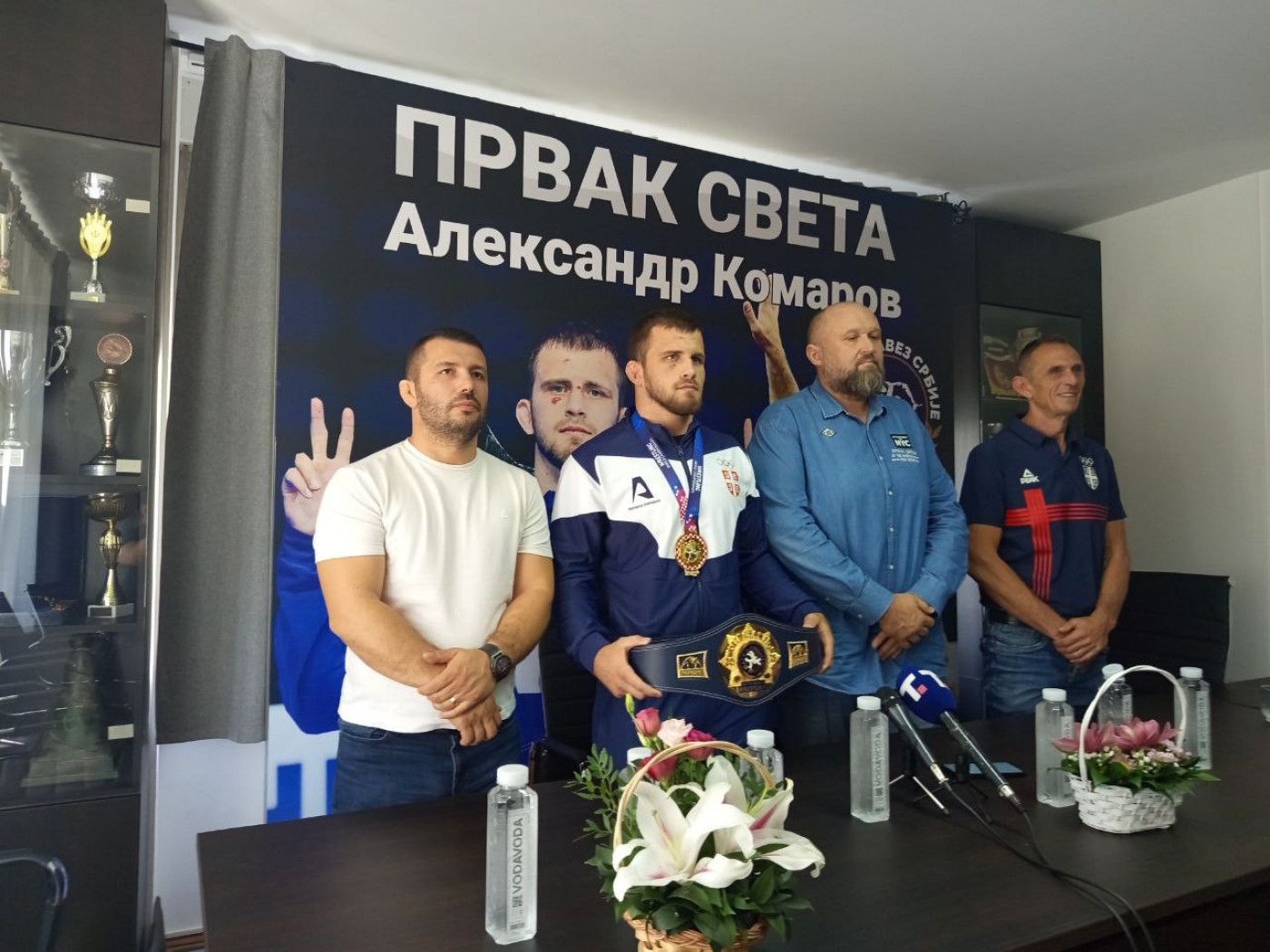 Pres konferencija Rvačkog saveza Srbije posle zlata na Svetskom prvenstvu