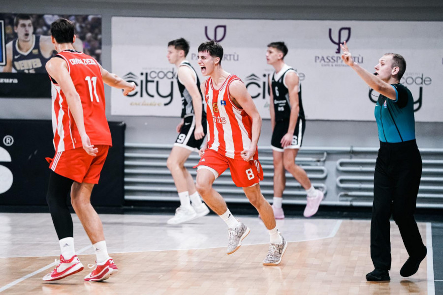 Juniori Crvene zvezde preko Partizana do Jedinstvene Lige Srbije!