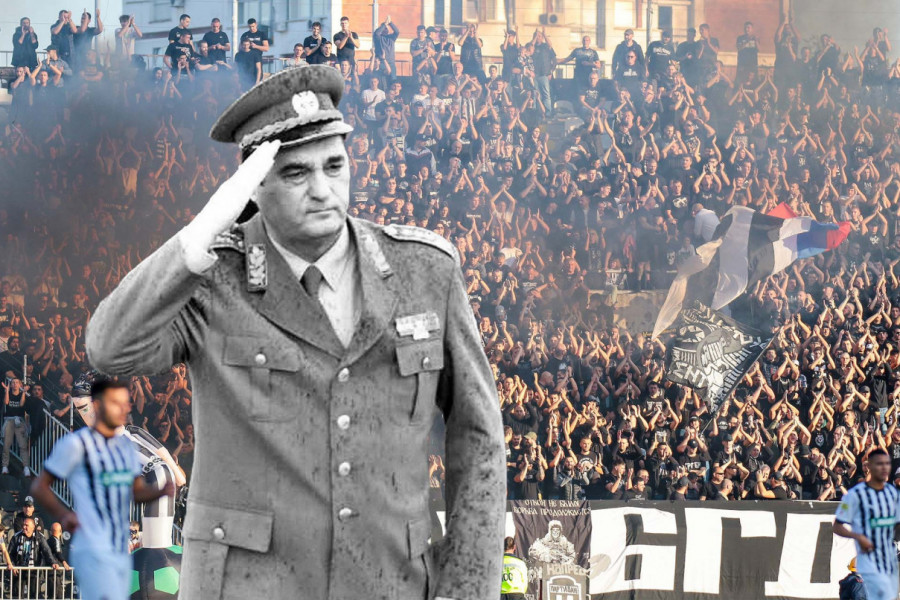 DUH NIKADA NISU USPELI DA MU SLOME: General Pavković je i u finskom kazamatu sa ponosom nosio crno-beli dres! (FOTO)