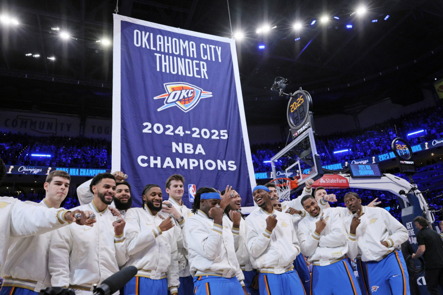 SAD SI UZEO PRSTEN NIKOLAAA: Šampionsko slavlje na startu nove sezone NBA lige