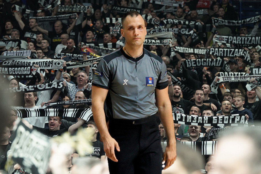 GROBARI DOBRO ZAPAMTILI UHAPŠENOG SUDIJU: Nikolić je režirao najveću sramotu srpske košarke