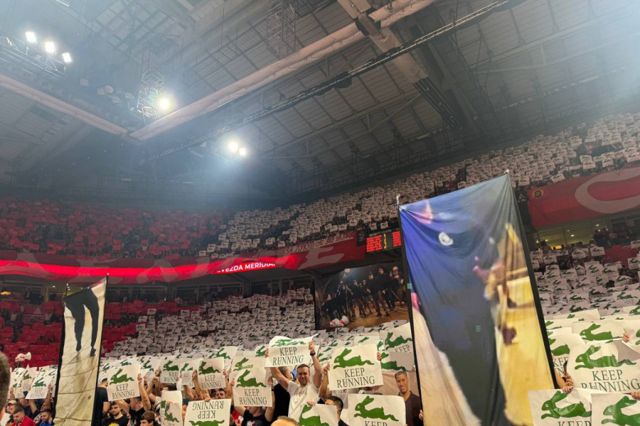 SPEKTAKULARNA KOREOGRAFIJA U ARENI: Delije su imale specijalnu poruku za PAO! (FOTO, VIDEO)