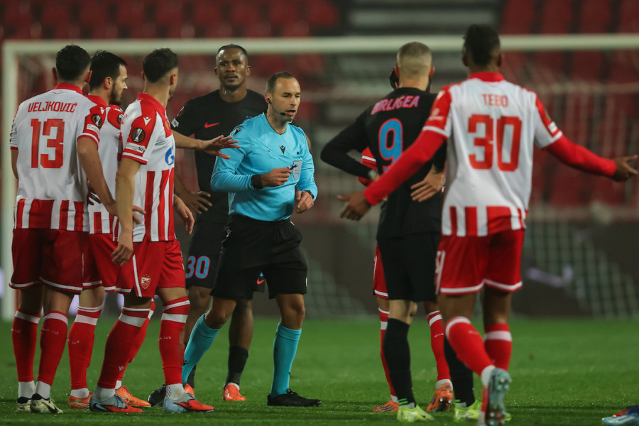 ZVEZDA PREGAZILA FCSB, PA PRESKOČILA HRVATE: Ovako izgleda tabela LE, a šampion Srbije u odličnoj poziciji za plej-of!