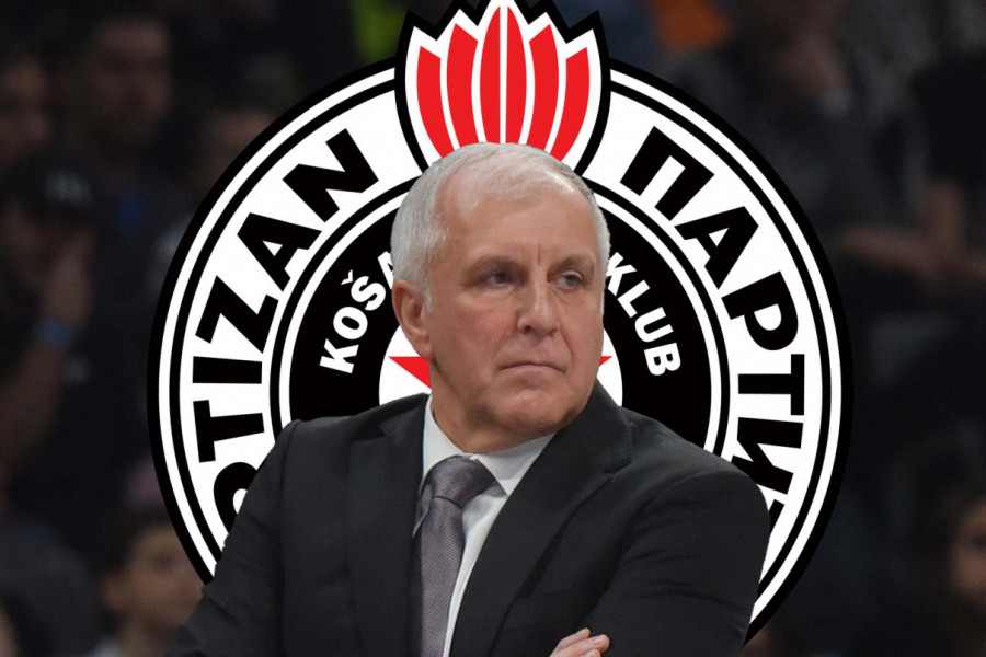 GROBARI U TRANSU: Željko Obradović stigao u Beograd, uslikan dok se igrao meč Partizan - Asvel! (FOTO)