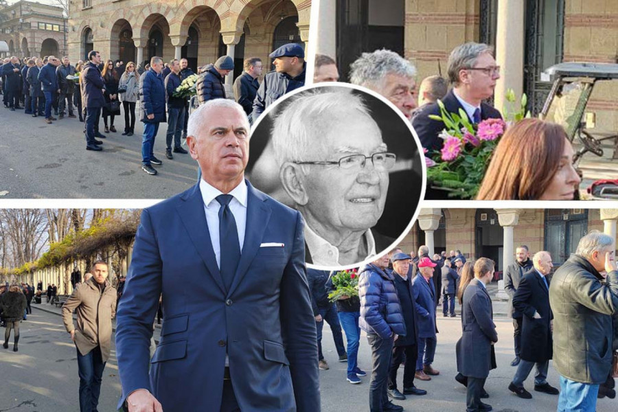 SAHRANJEN OTAC ZVEZDANA TERZIĆA: Veliki broj poznatih ispratio Jovana na večni počinak (FOTO-GALERIJA)