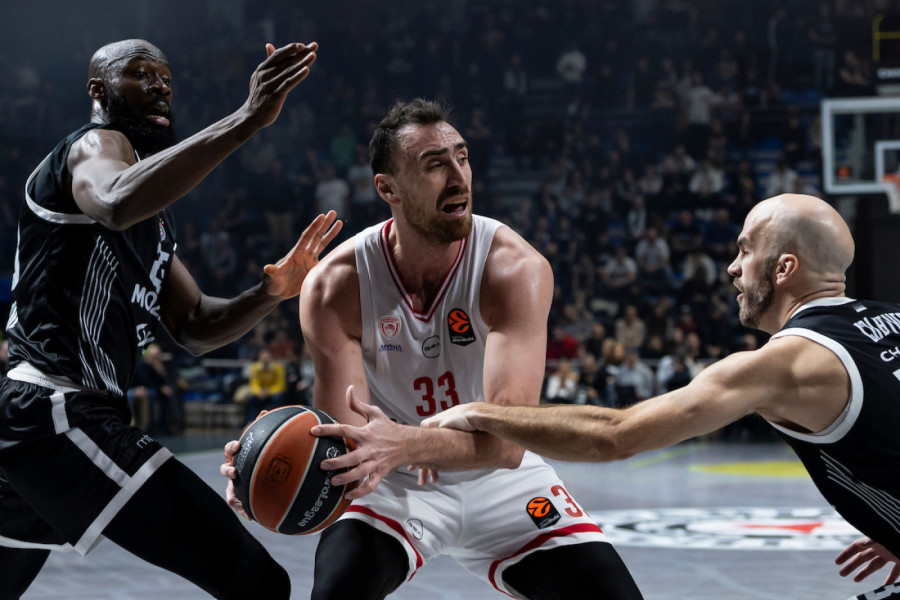 DEBAKL JE MALA REČ ZA PARTIZAN: Olimpijakos RAZBIO crno-bele u Pioniru! -38!