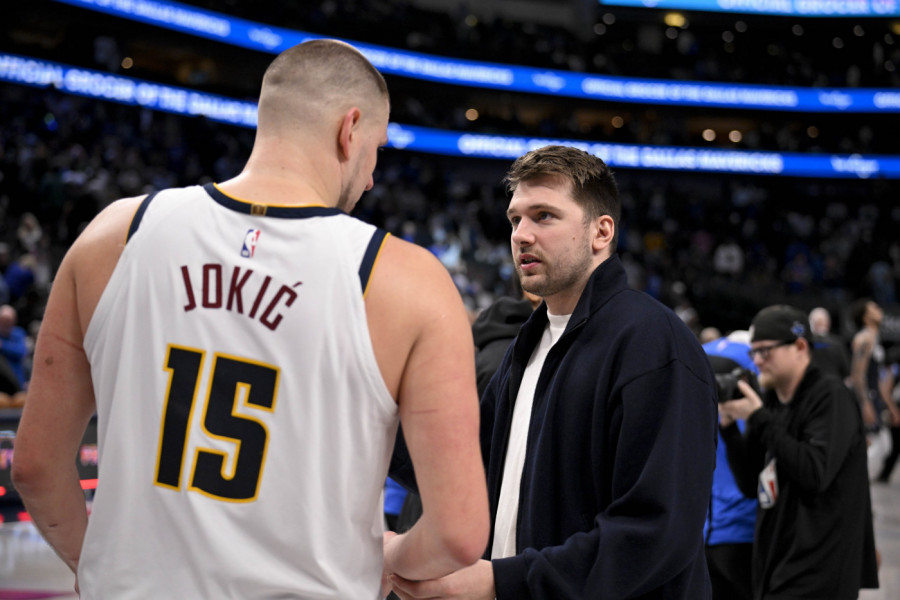 POTPUNI HAOS: Jokić i Dončić u centru skandala! Sve se završilo udarcem u "nezgodno mesto" (VIDEO)