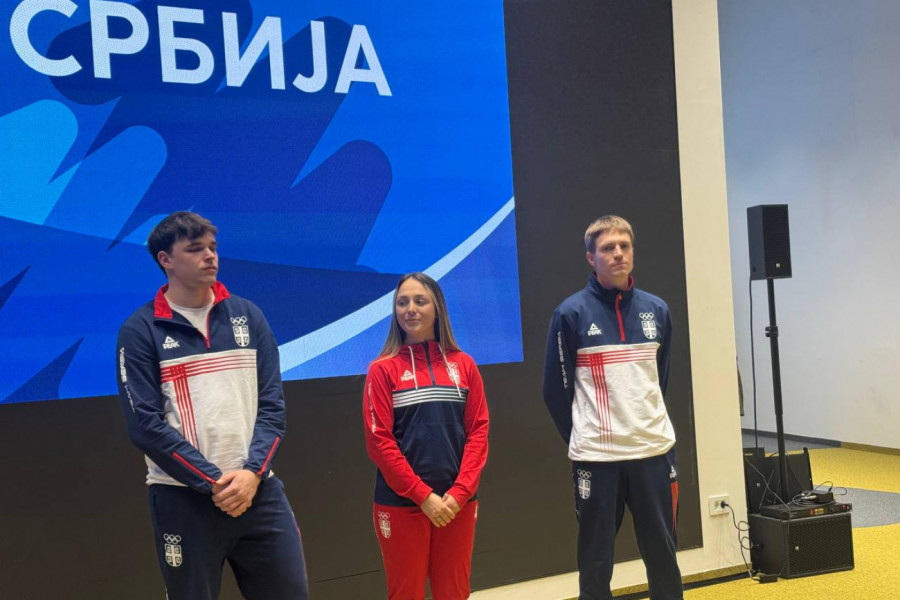 NAŠA BUDUĆNOST NA STAZI: Aleksa, Anja i Miloš spremni za Zimske olimpijske igre u Italiji! (FOTO, VIDEO)
