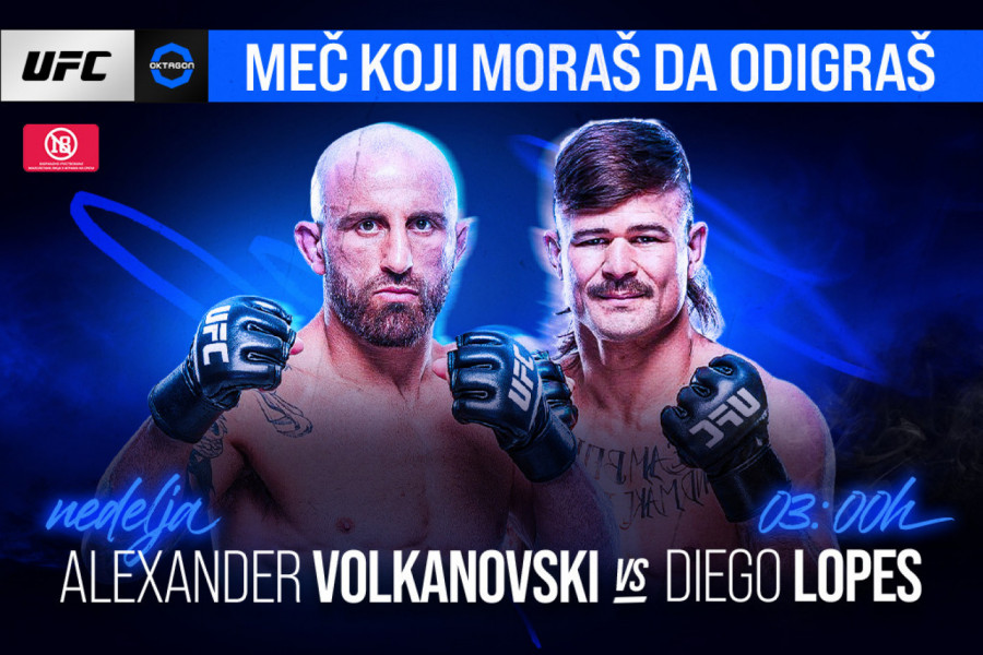 Volkanovski protiv Lopesa: Sudar iskustva i nove sile UFC