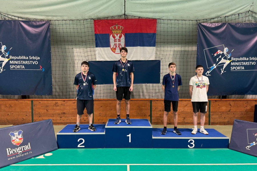 POČETAK NOVE SEZONE: Održan Svetosavski badminton turnir