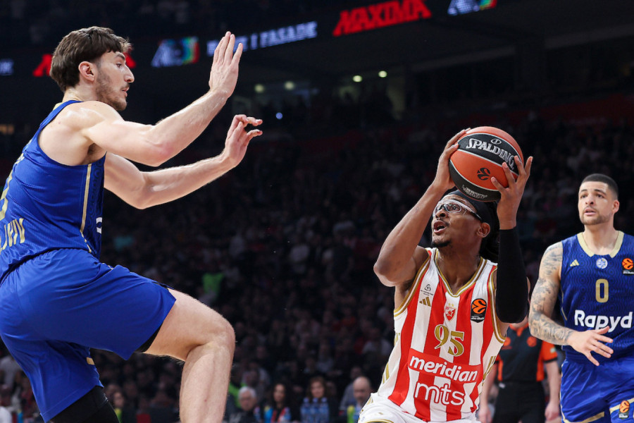 NIJE BILO SREĆE: Džordan Nvora PROMAŠIO POBEDU - Crvena zvezda je izgubila od Makabija!