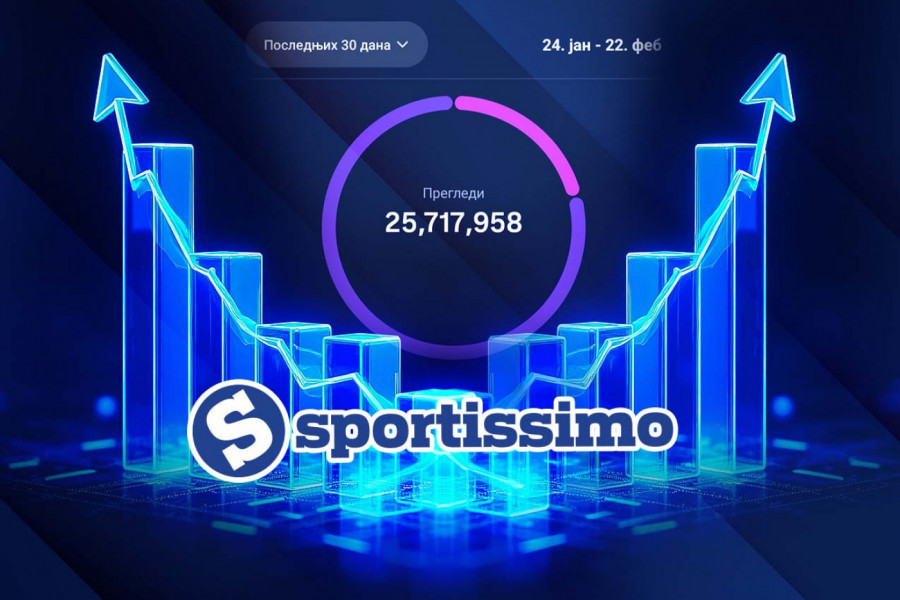 SPORTISSIMO OPET POMERA GRANICE: Za mesec dana više od 25,7 MILIONA pregleda na Instagramu i to bez centa busta! (FOTO)