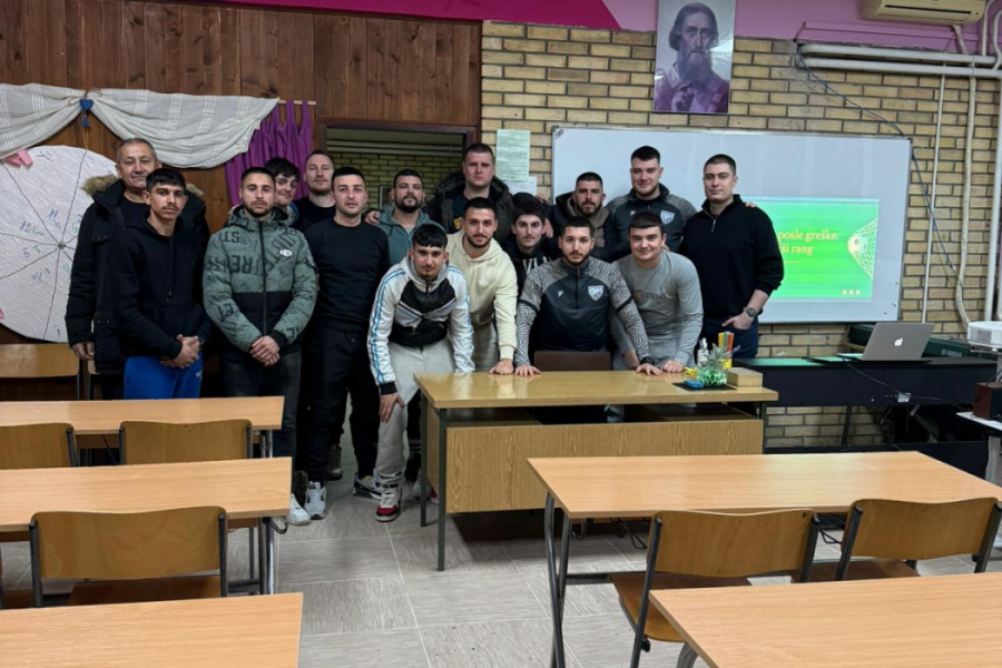 MENTALNA SNAGA KAO KLJUČ USPEHA: Matija Vukić održao predavanje igračima!