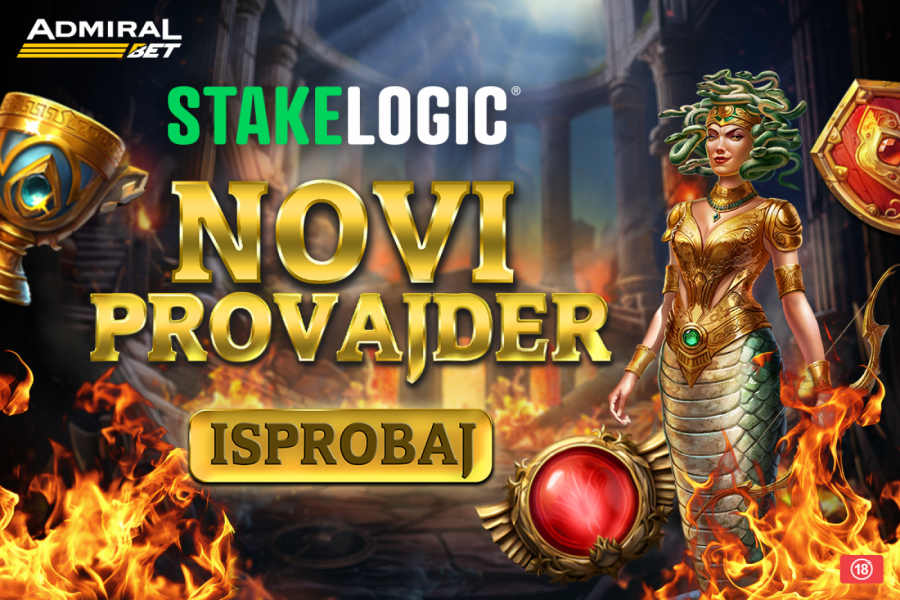 STAKELOGIC JE STIGAO U ADMIRALBET: Preko 90 novih igara u ponudi