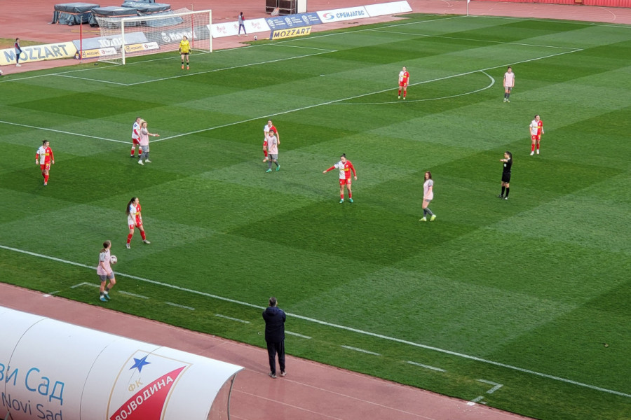 ŽFK SPARTAK MEĐU ČETIRI NAJBOLJA U KUPU: ŽFK Vojvodina pritisla u drugom poluvremenu, ali gol je izostao