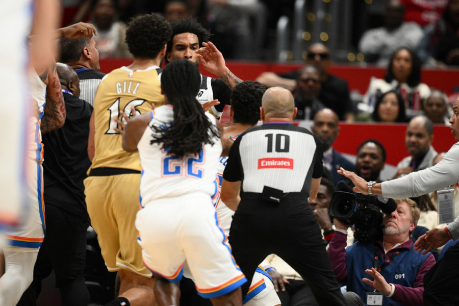 ŽESTOKA TUČA NA TRISTANOVOM MEČU: Skandal u NBA - pogledajte scene koje su obišle košarkašku planetu! (VIDEO)