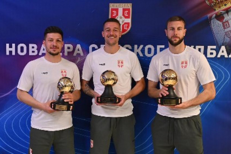 VELIKO PRIZNANJE FSS: Zlatne lopte za Jovića, Savića i Pavlovića