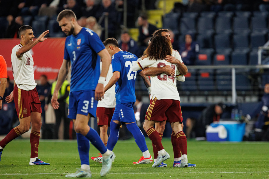 OČEKIVANO! Španija srušila Srbiju sa 3:0, "orlovi" moraju još da uče (FOTO)