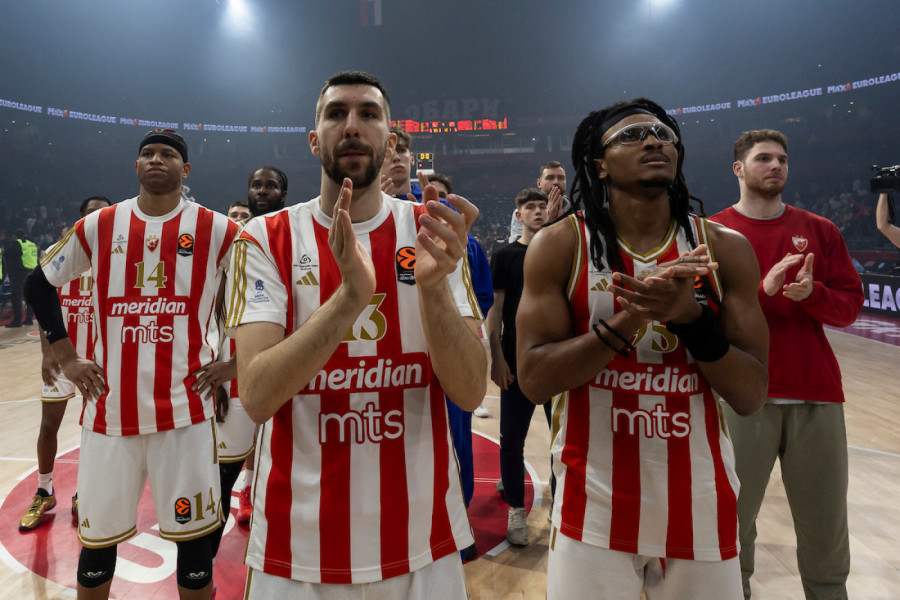 NIJE JOŠ SVE IZGUBLJENO: Ovo je jedina kombinacija rezultata koja šalje Crvenu zvezdu u plej-of Evrolige!