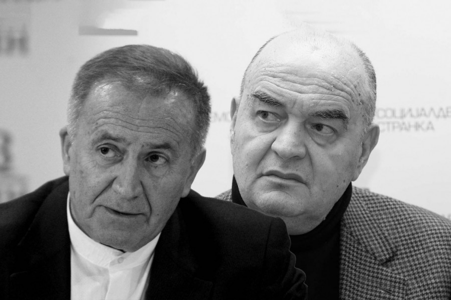 SADA SU PONOVO ZAJEDNO: Duško Vujošević nije stigao da se oprosti od nedavno preminulog prijatelja