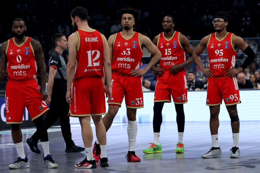 UŽASNE VESTI ZA CRVENU ZVEZDU PRED CEDEVITA OLIMPIJU: Saša Obradović ne može da računa na ove KLJUČNE IGRAČE!