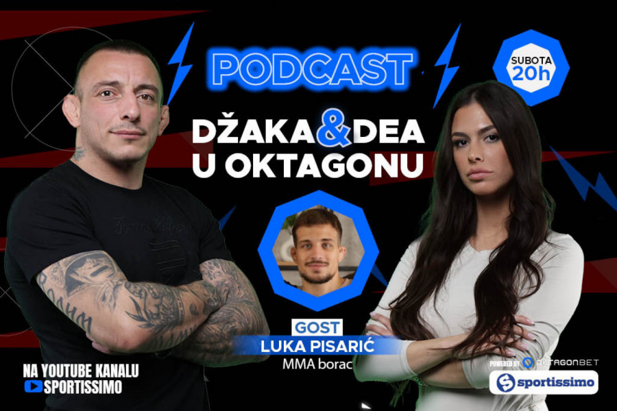 OČEKUJTE KRVAV MEČ! Luka Pisarić kod Džake i Dee u Oktagonu najavio borbu na FNC (VIDEO)