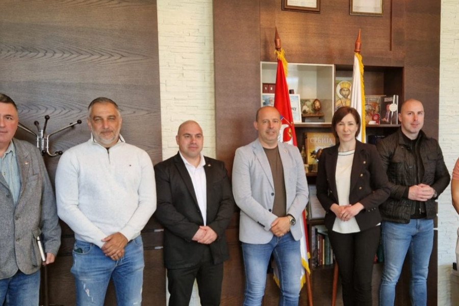 Generalni sekretar Sportskog saveza Srbije Goran Marinković obišao Trstenik i Rašku!