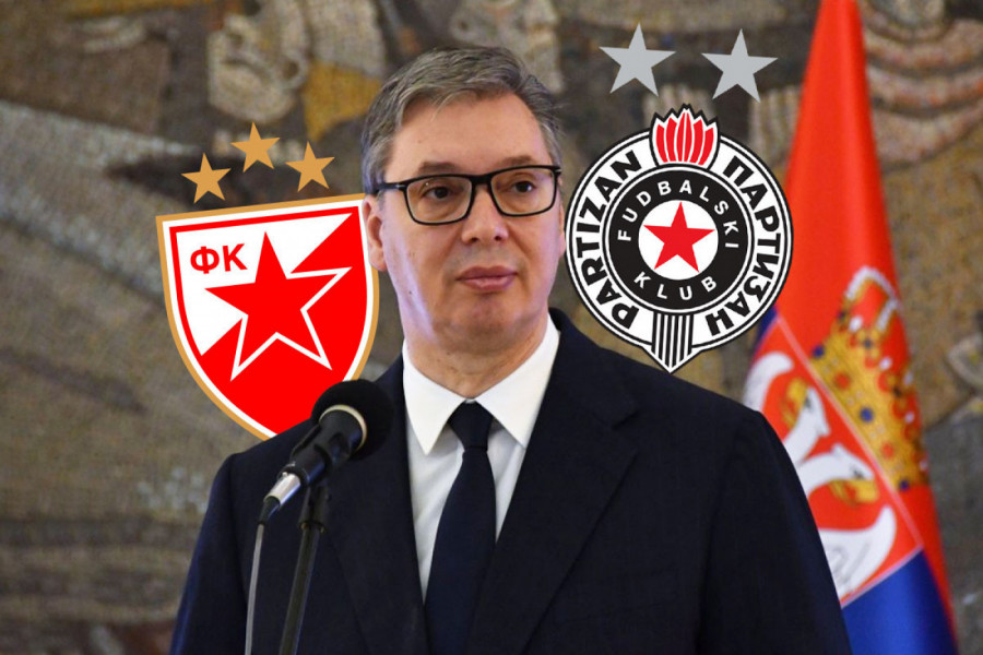 "KO JEDNOM TAMO ODE..." Vučić otkrio zašto Zvezda i Partizan treba da igraju na nacionalnom stadionu!