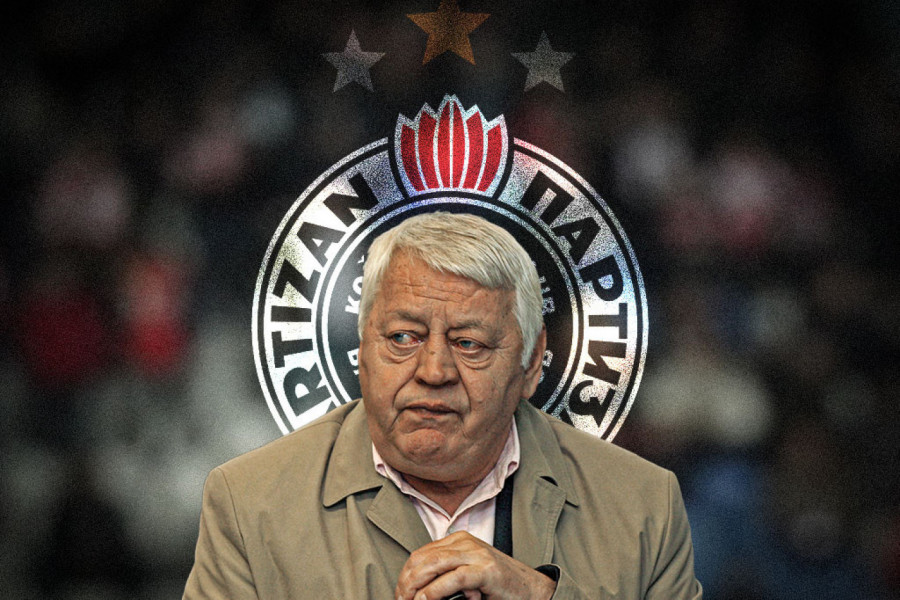 PARTIZAN ODAO POČAST ZVEZDINOJ LEGENDI: Evo kako su se crno-beli oprostili od Cveleta (FOTO)