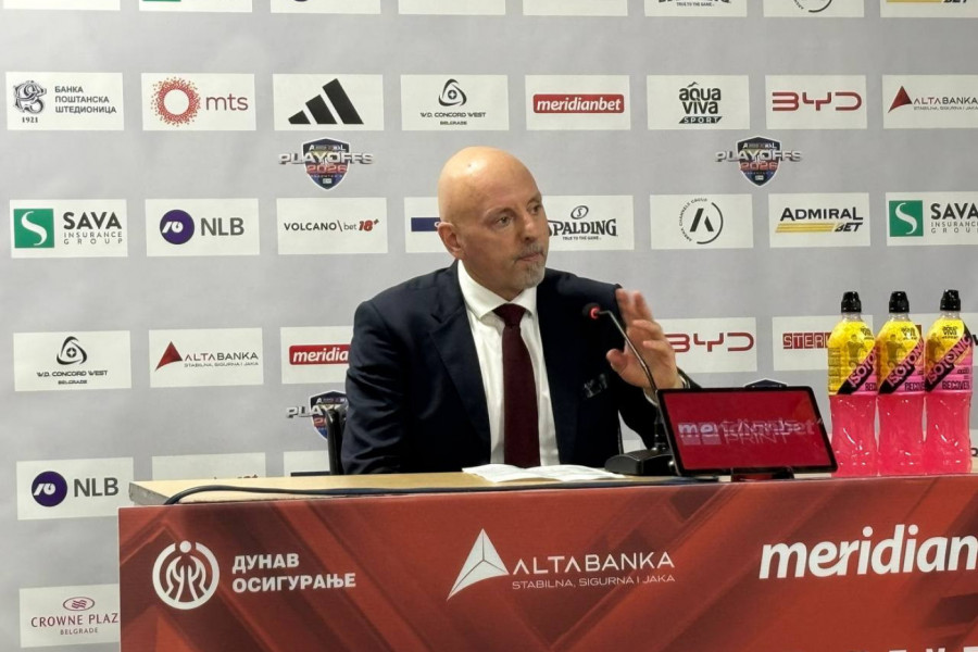 "NE MOGU VIŠE, MAJKE MI": Saša Obradović u suzama otišao sa konferencije! (VIDEO)